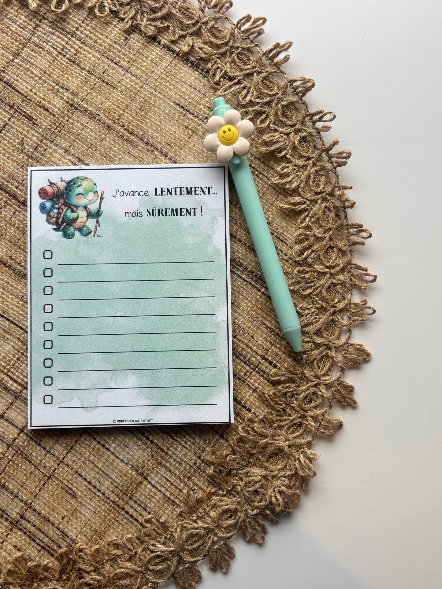 J’avance lentement… mais sûrement !