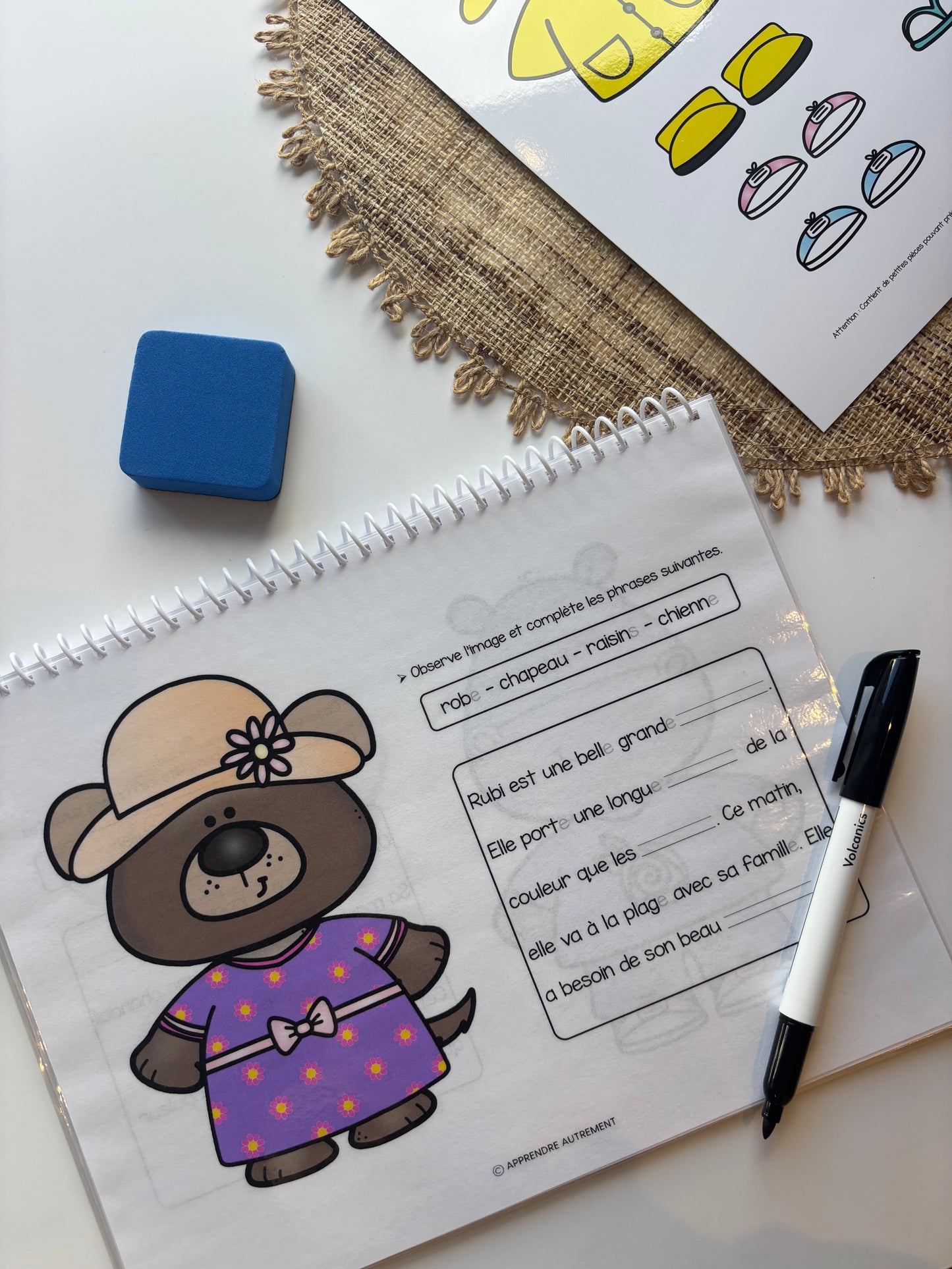 Le cahier du styliste lecteur B - Lecture au quotidien