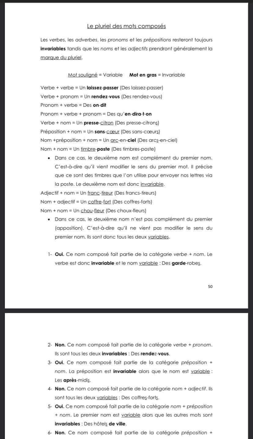 Paquets de cartes pour la révision du TECFÉE