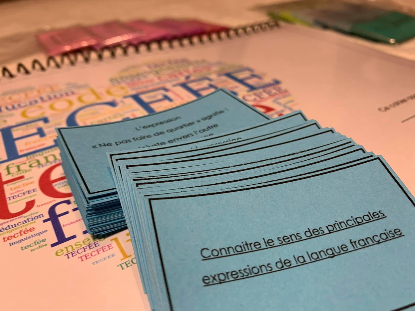 Cartes pour la révision du TECFÉE