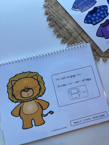 Le cahier du styliste lecteur A - Premières lectures