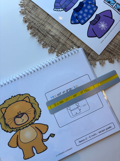 Le cahier du styliste lecteur A - Premières lectures