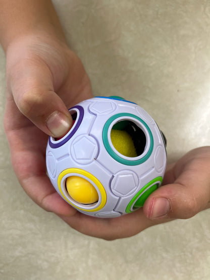 Magic rainbow ball